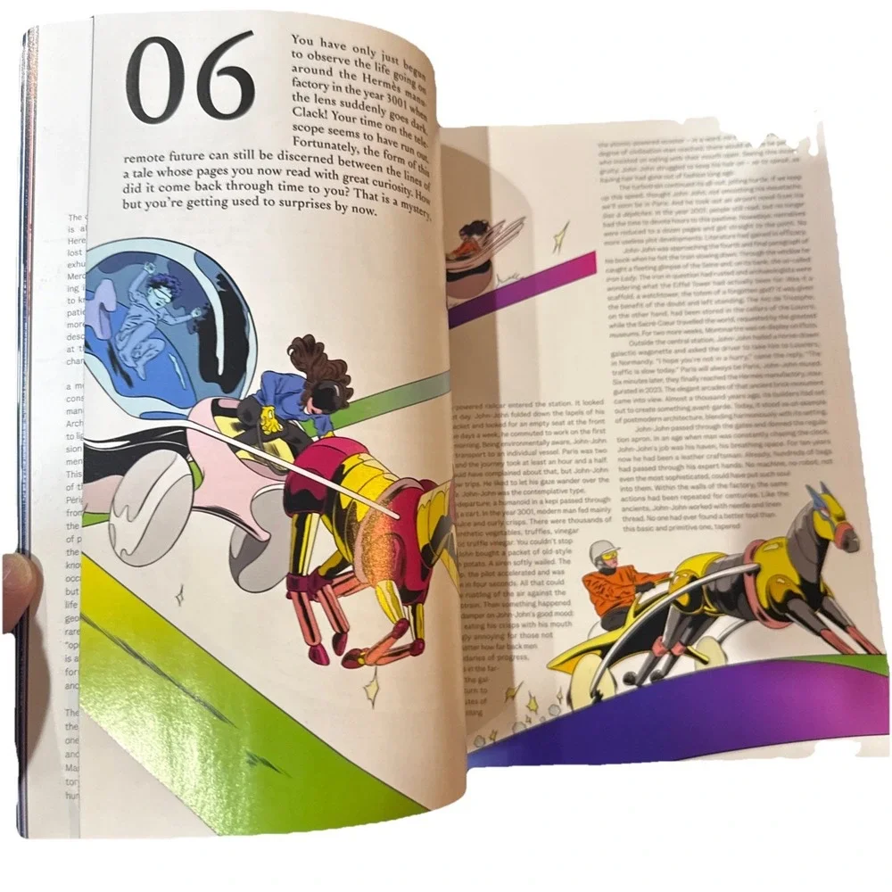 Le Monde d'Hermes Magazine Autumn Winter Catalogue‎ 2023 PEGASUS PEGASE🔥